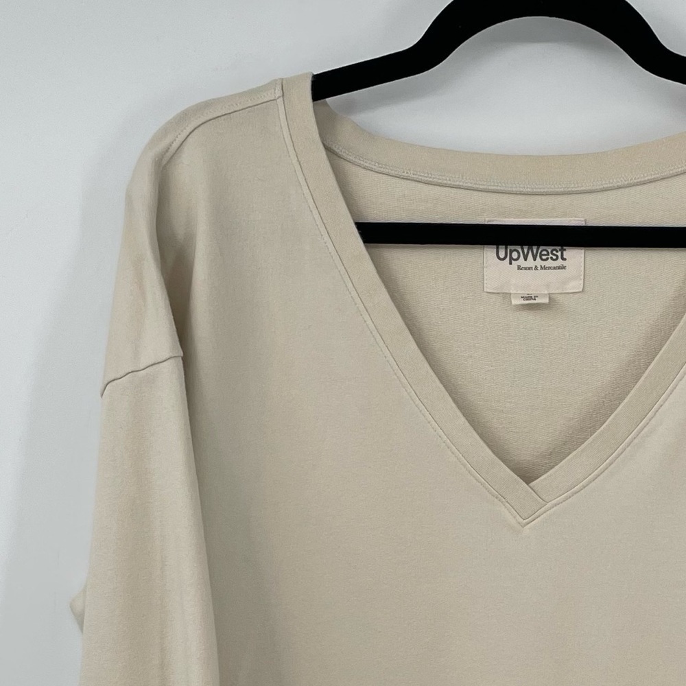 Up West Beige Long Sleeve Shirt - Picture 2 of 14